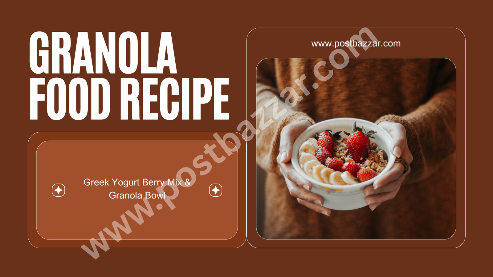 Greek Yogurt Berry Mix & Granola Bowl – A Quick, Healthy and Delicious Breakfast Recipe