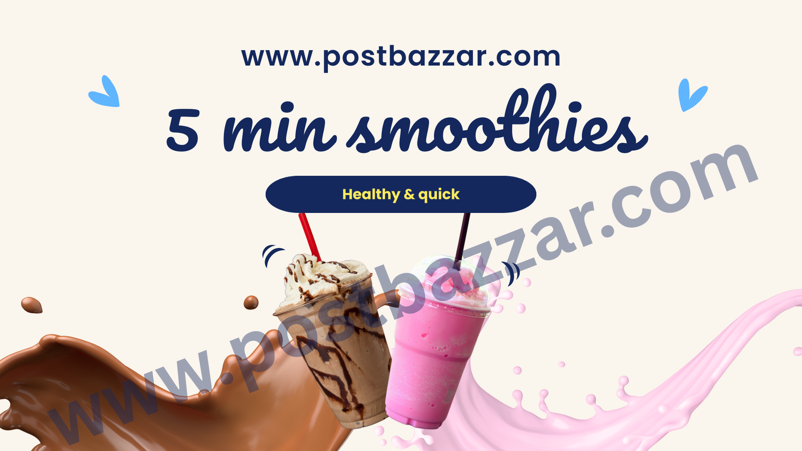 5-Minute High-Protein Smoothies for Weight Loss (Easy, Healthy & Quick Recipes)