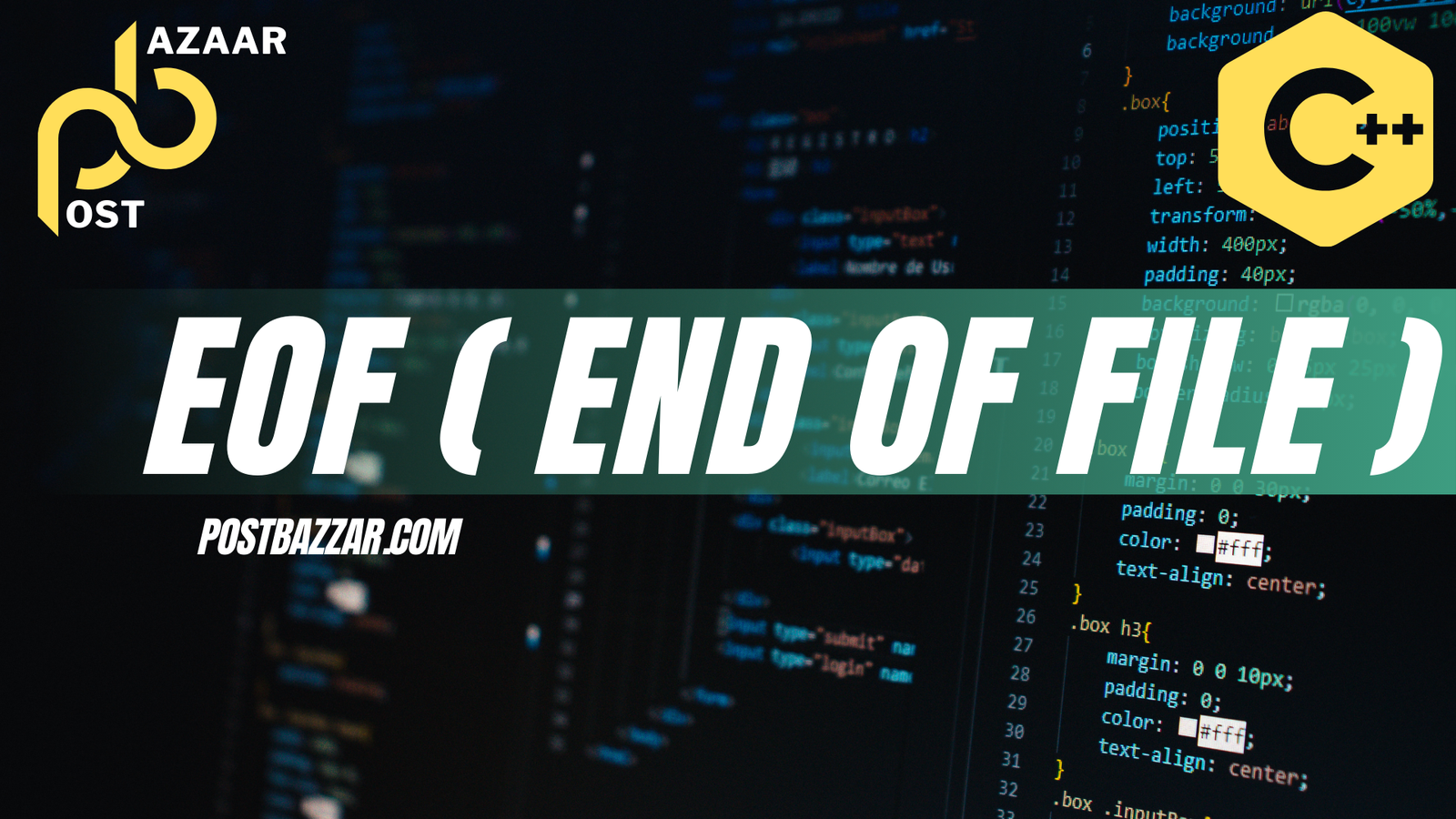 EOF-Controlled Repetition in C++ (Beginner-Friendly Guide with Examples)